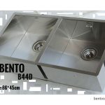 سینک ظرفشویی بنتو مدل B44D استیل